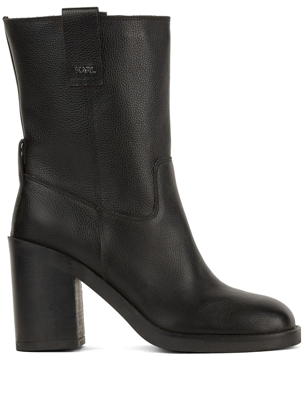 Karl Lagerfeld 100mm Brooklyn ankle boots - Black von Karl Lagerfeld