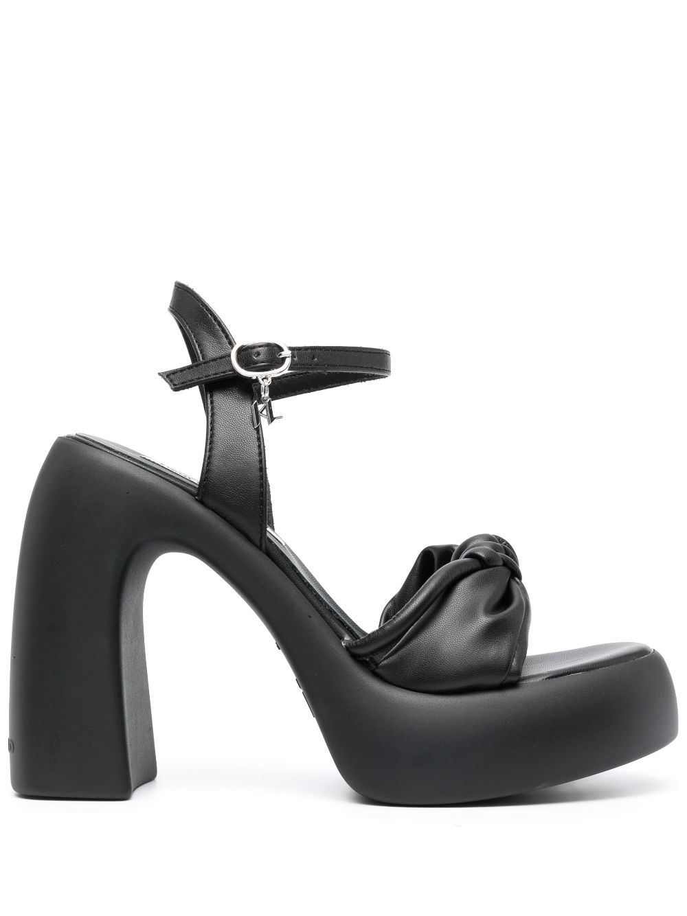 Karl Lagerfeld 120mm knot-detail sandals - Black von Karl Lagerfeld