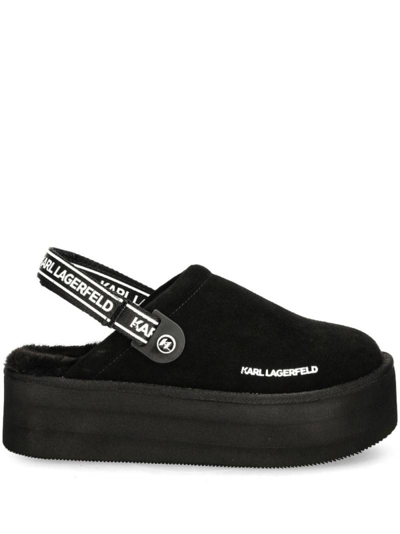 Karl Lagerfeld 50mm Thermo slippers - Black von Karl Lagerfeld