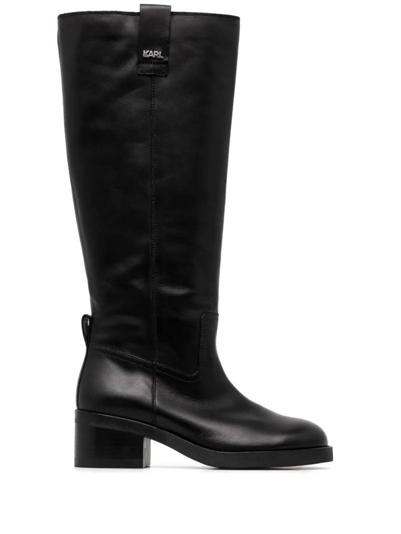 Karl Lagerfeld 55mm Brooklyn boots - Black von Karl Lagerfeld