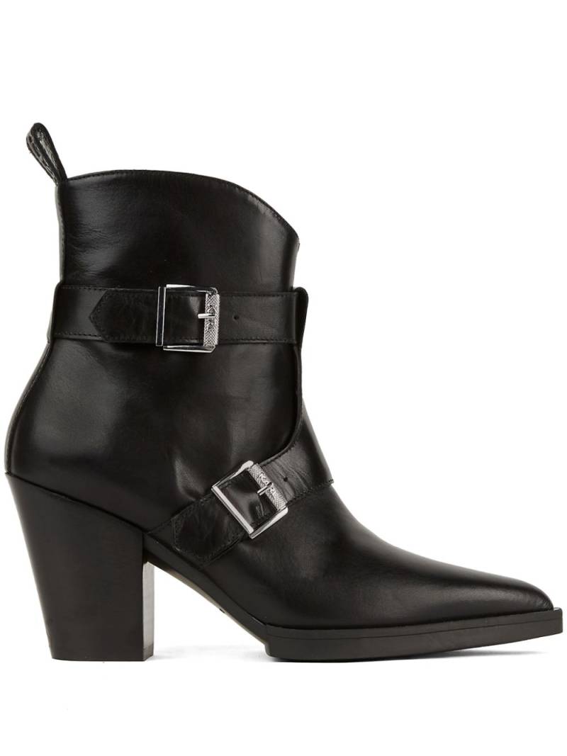 Karl Lagerfeld 70mm Kowboy ankle boots - Black von Karl Lagerfeld