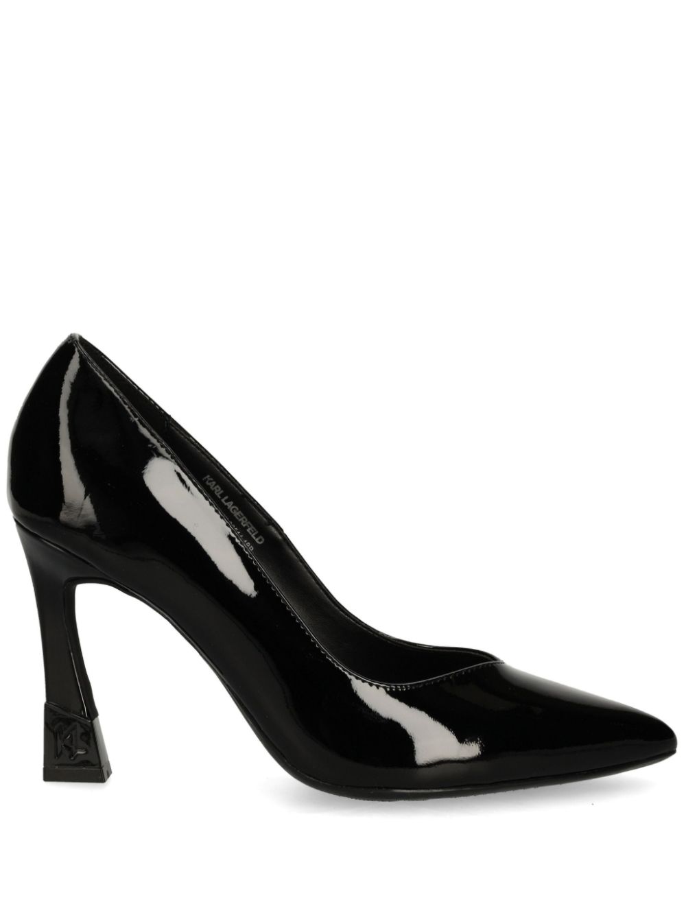 Karl Lagerfeld 90mm Premiere pumps - Black von Karl Lagerfeld