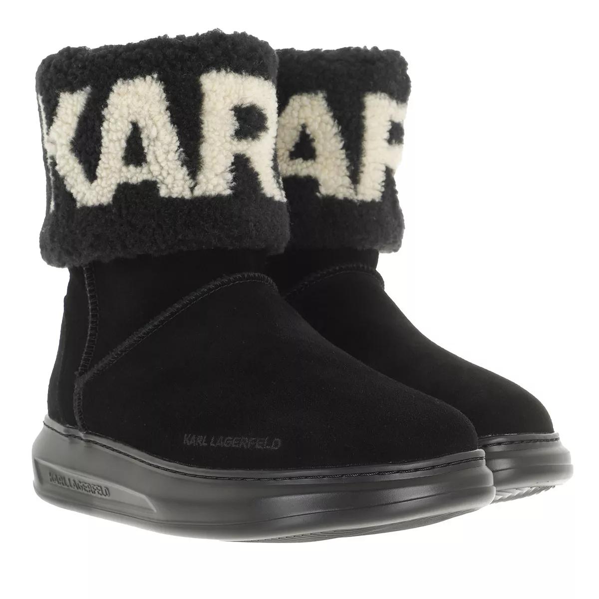 Karl Lagerfeld Boots & Stiefeletten - Kapri Kosi Karl Logo Ankle Bt - Gr. 41 (EU) - in Schwarz - für Damen von Karl Lagerfeld