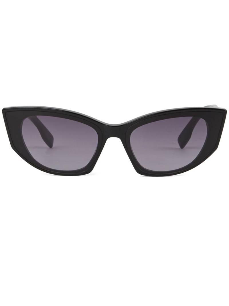 Karl Lagerfeld Cut-Out K/Signature sunglasses - Black von Karl Lagerfeld