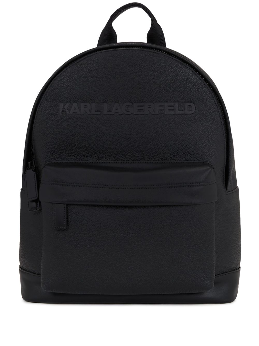 Karl Lagerfeld Essential leather backpack - Black von Karl Lagerfeld