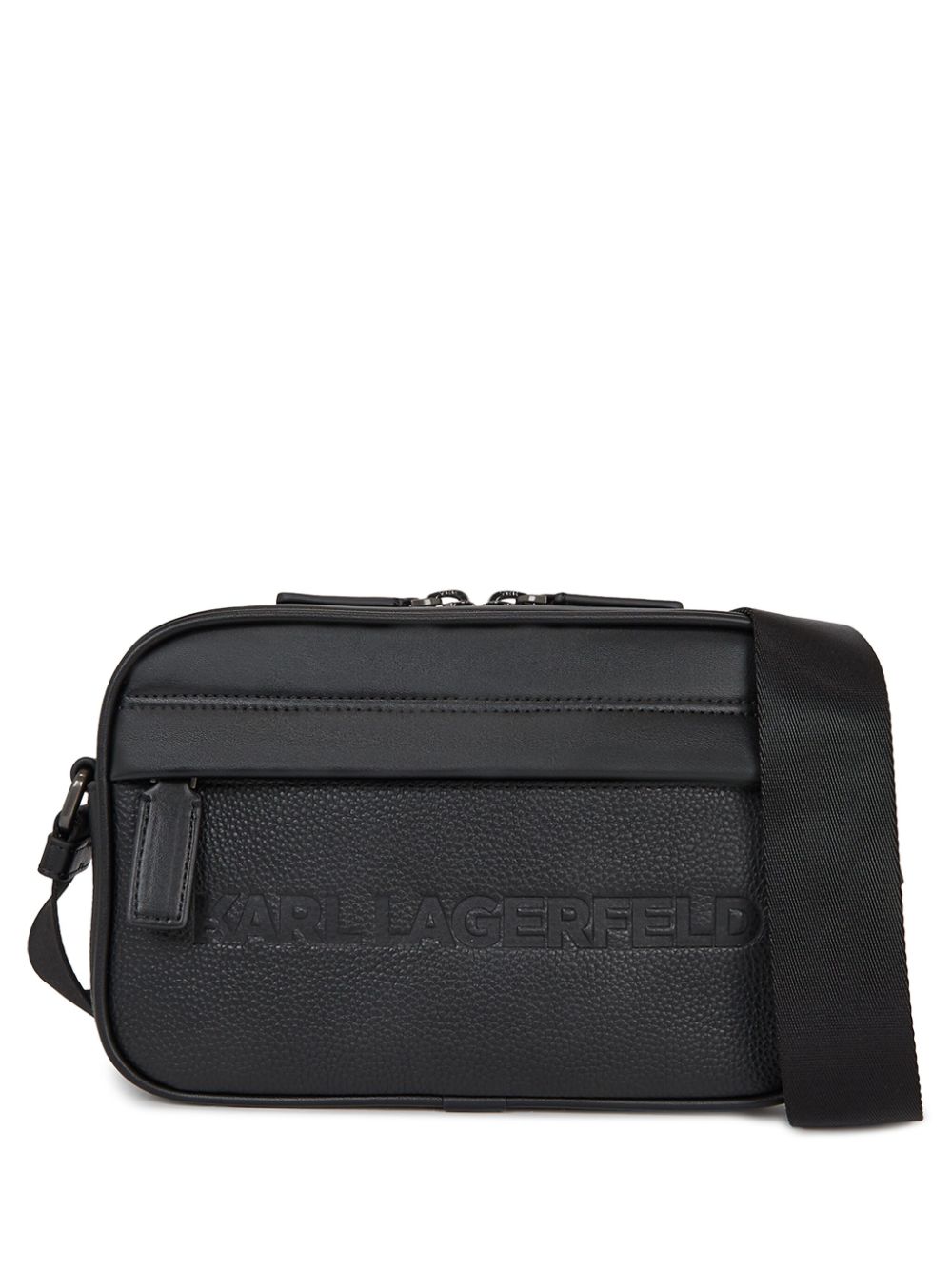 Karl Lagerfeld Essential leather cross body bag - 999 von Karl Lagerfeld