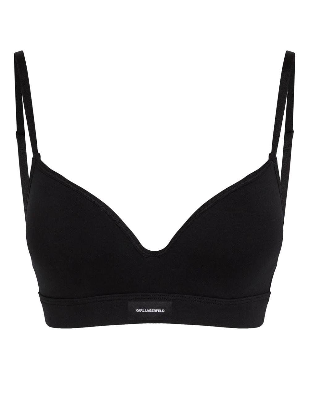 Karl Lagerfeld Essential padded bra - Black von Karl Lagerfeld