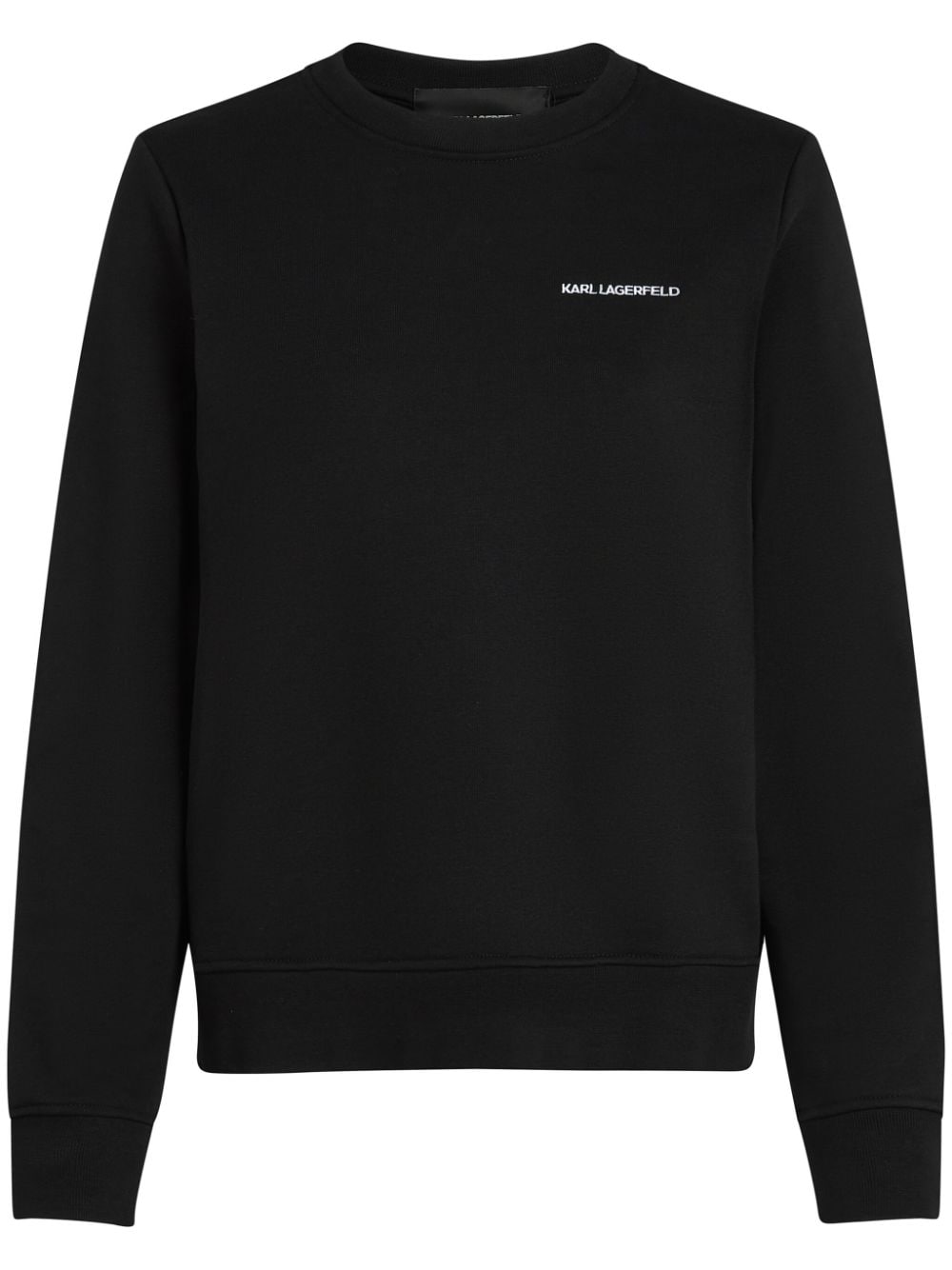 Karl Lagerfeld logo-print sweatshirt - Black von Karl Lagerfeld