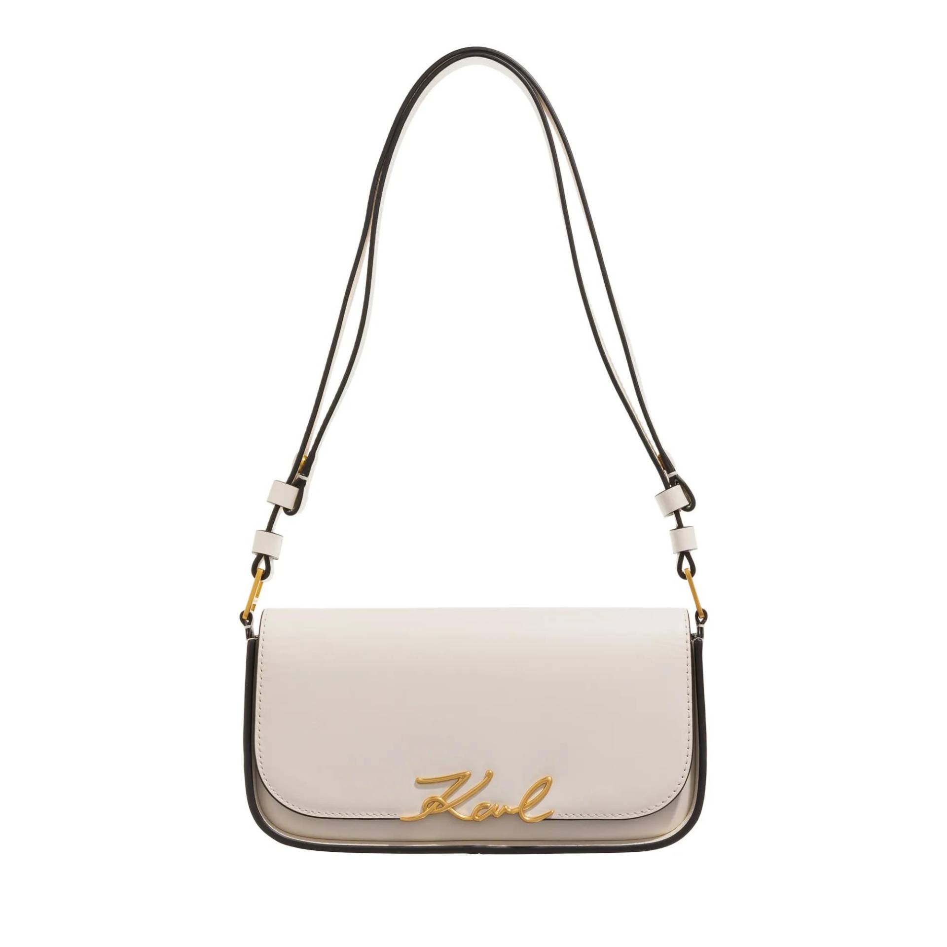 Karl Lagerfeld Handtasche - K/Signature Cb - Gr. unisize - in Creme - für Damen von Karl Lagerfeld