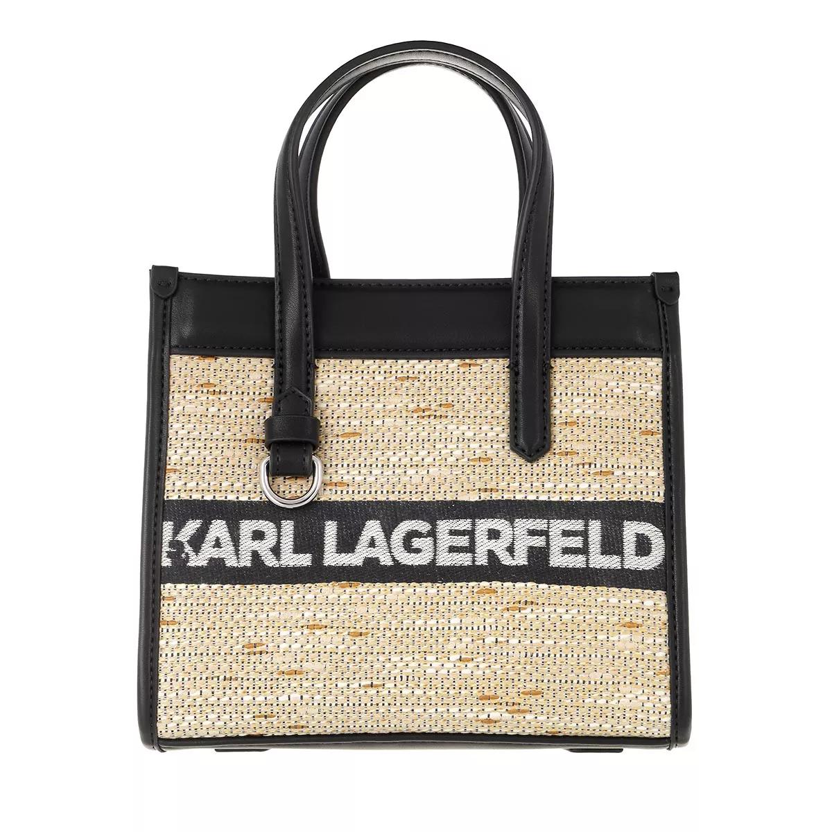 Karl Lagerfeld Handtasche - Skuare Small Logo Tote - Gr. unisize - in Beige - für Damen von Karl Lagerfeld