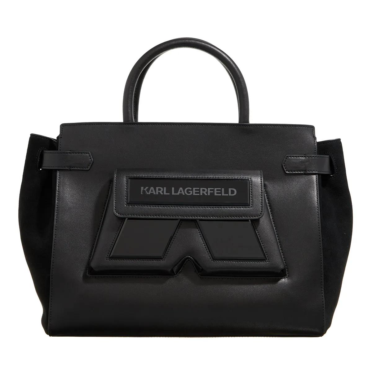 Karl Lagerfeld Handtasche - Ikon/K Md Tote - Gr. unisize - in Schwarz - für Damen von Karl Lagerfeld