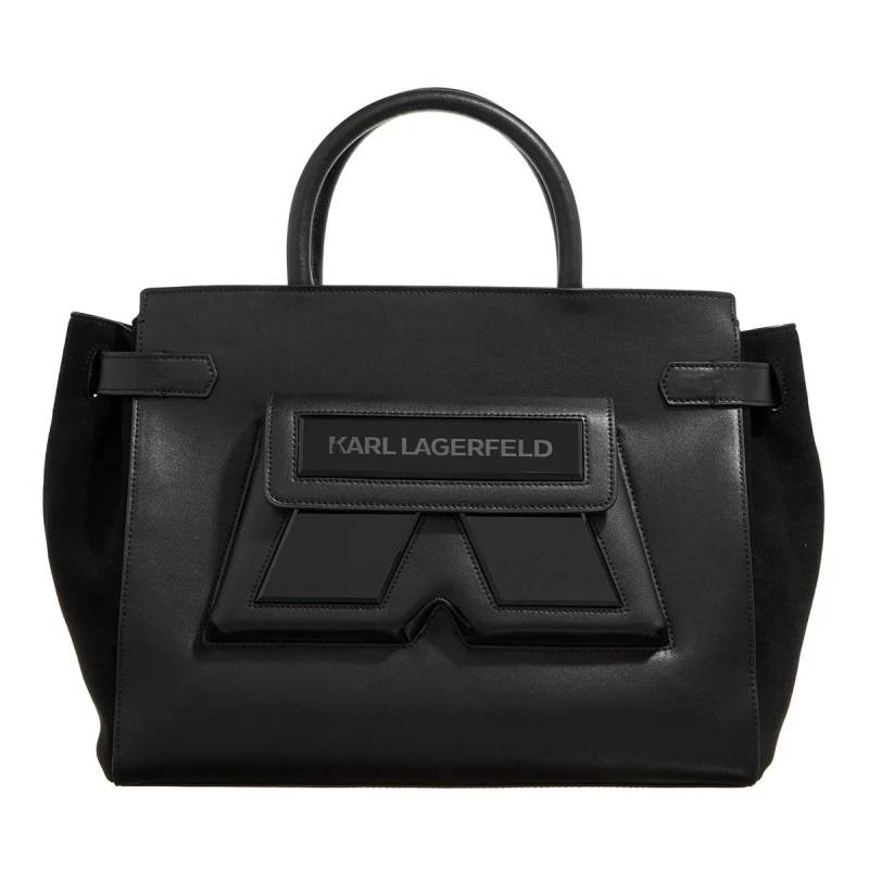 Karl Lagerfeld Handtasche - Ikon/K Md Tote - Gr. unisize - in Schwarz - für Damen von Karl Lagerfeld