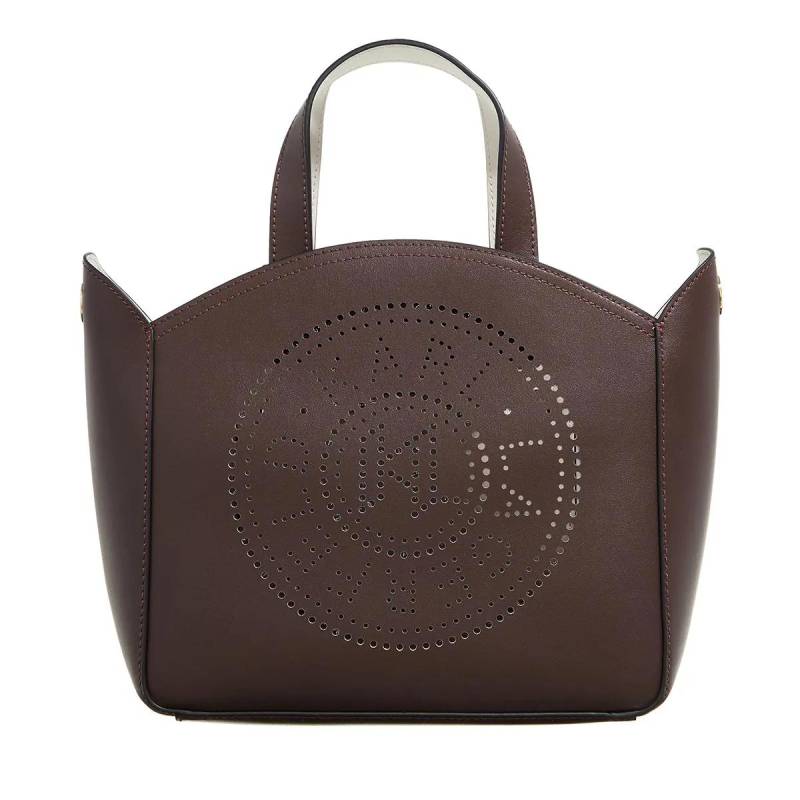 Karl Lagerfeld Handtasche - K/Circle Sm Tote Perforated - Gr. unisize - in Rot - für Damen von Karl Lagerfeld