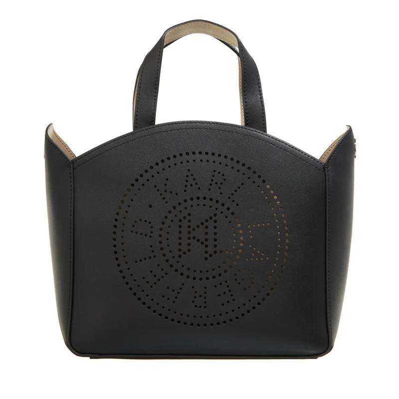 Karl Lagerfeld Handtasche - K/Circle Sm Tote Perforated - Gr. unisize - in Schwarz - für Damen von Karl Lagerfeld