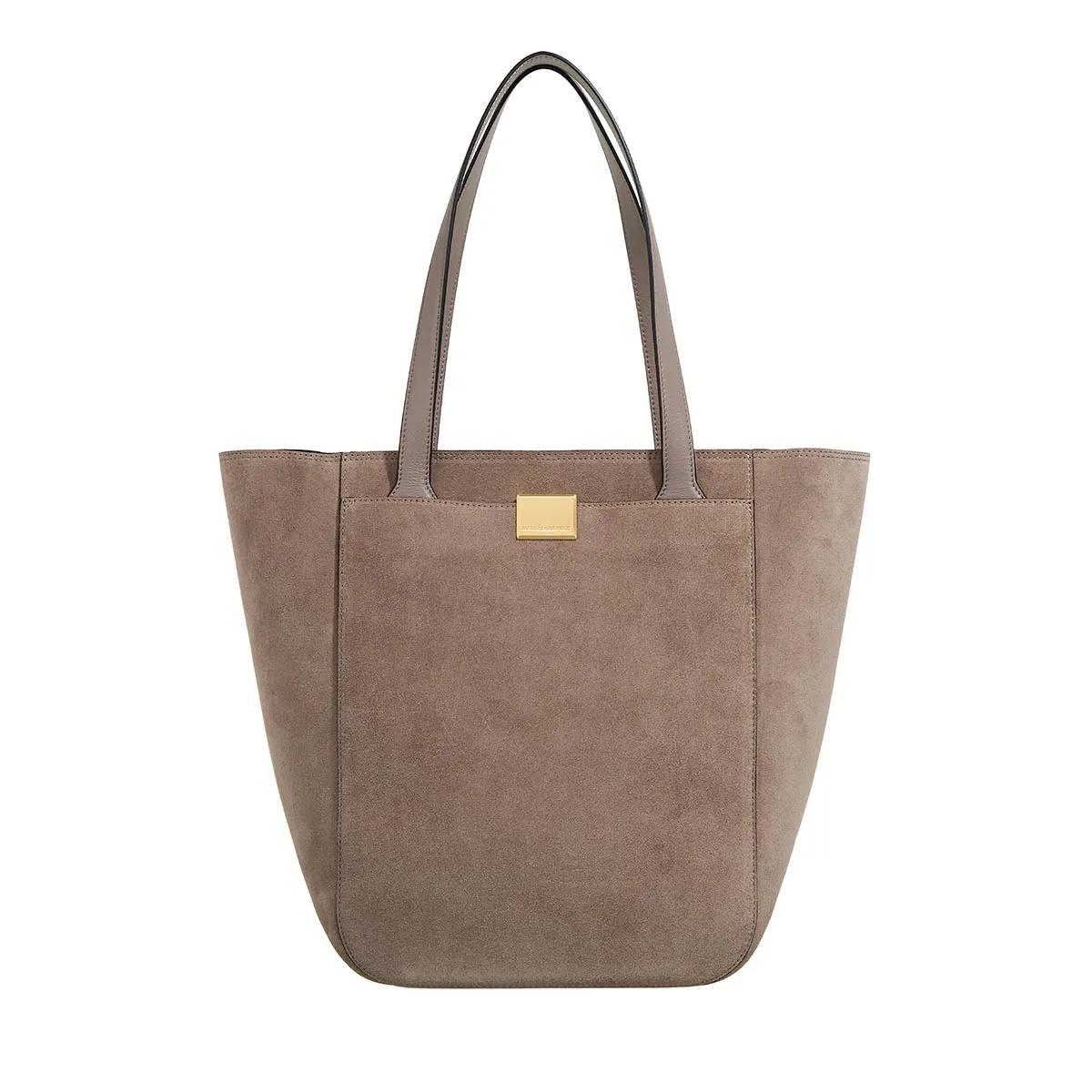 Karl Lagerfeld Henkeltasche - K/Forever Special Tote Suede - Gr. unisize - in Taupe - für Damen von Karl Lagerfeld