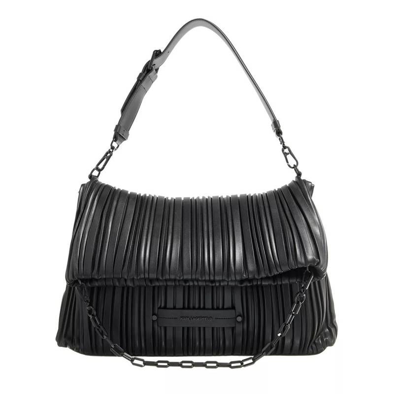 Karl Lagerfeld Handtasche - K/Kushion Md Folded Tote - Gr. unisize - in Schwarz - für Damen von Karl Lagerfeld