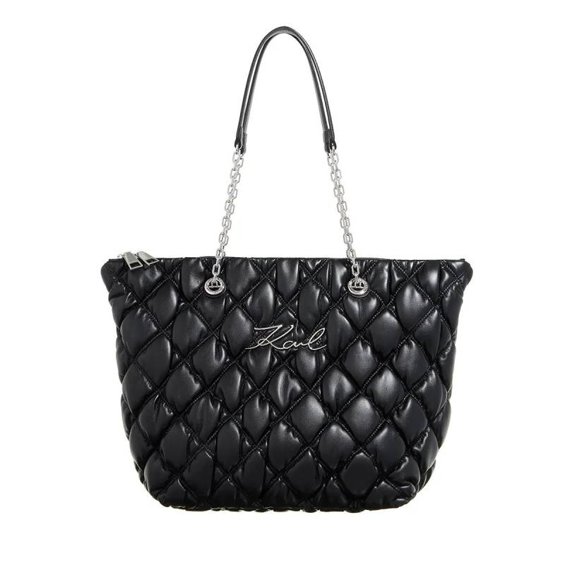 Karl Lagerfeld Handtasche - K/Signature Kuilt Tote - Gr. unisize - in Schwarz - für Damen von Karl Lagerfeld