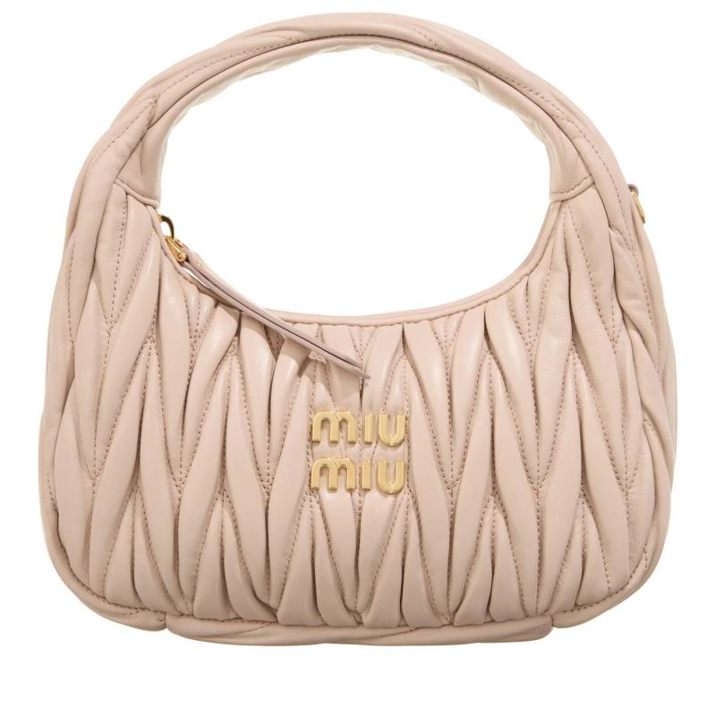 Miu Miu Schultertasche - Wander Small With Shoulder Strap - Gr. unisize - in Rosa - für Damen von Miu Miu