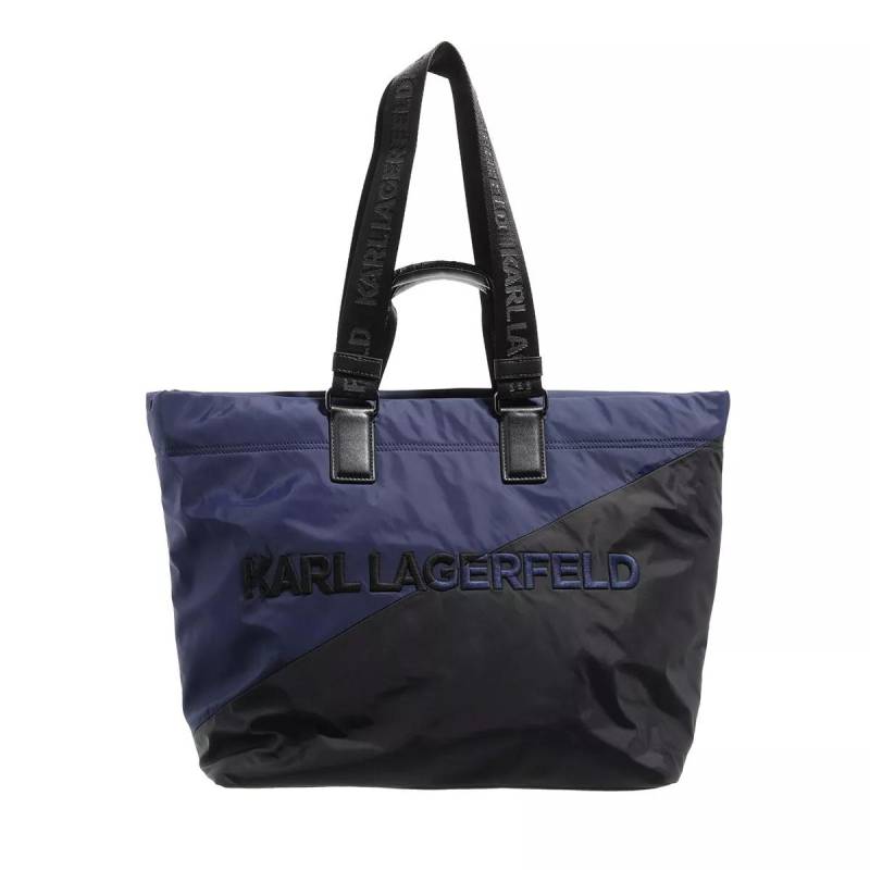 Karl Lagerfeld Henkeltasche - Klxcd Tote Nylon - Gr. unisize - in Blau - für Damen von Karl Lagerfeld