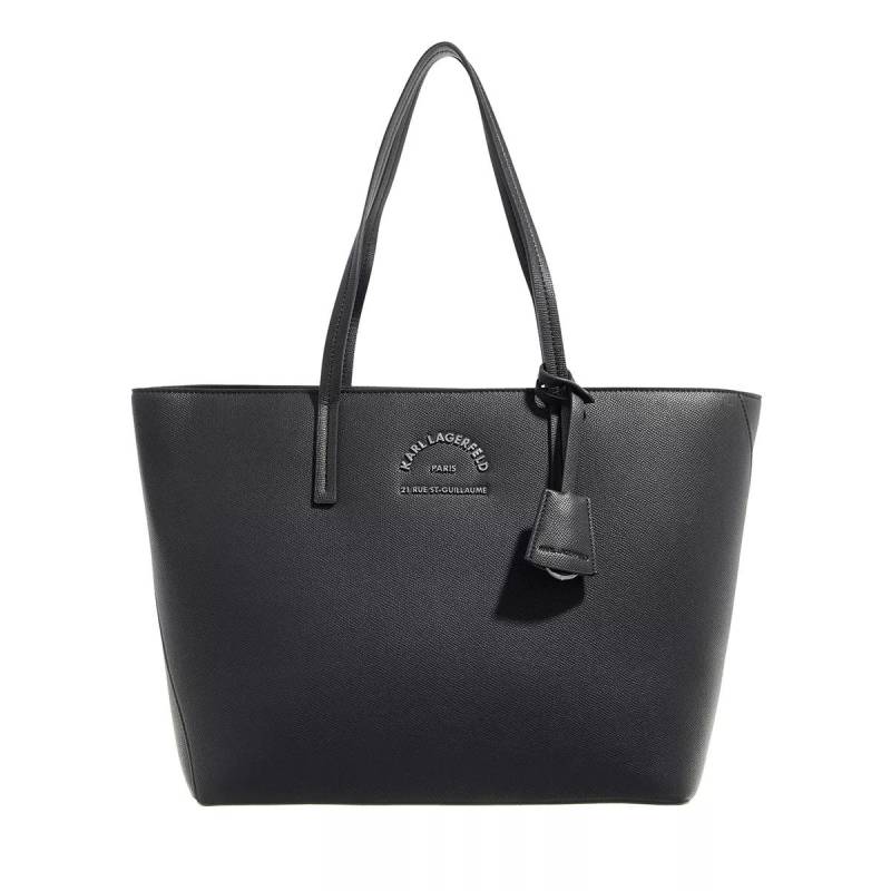 Karl Lagerfeld Henkeltasche - Rsg Metal Lg Tote - Gr. unisize - in Schwarz - für Damen von Karl Lagerfeld