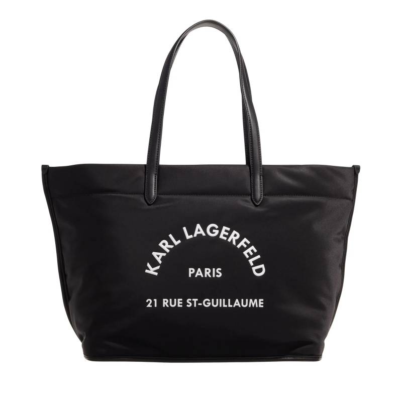 Karl Lagerfeld Henkeltasche - Rsg Nylon Md Tote - Gr. unisize - in Schwarz - für Damen von Karl Lagerfeld