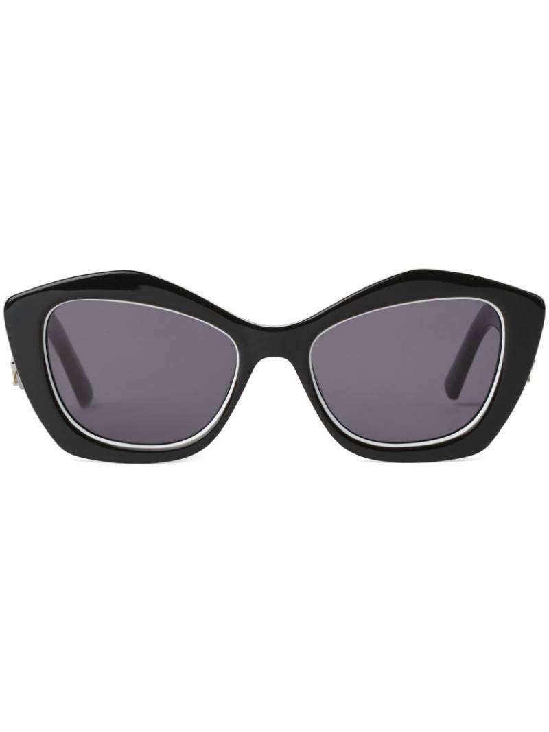 Karl Lagerfeld Heritage geometric-frame sunglasses - Black von Karl Lagerfeld