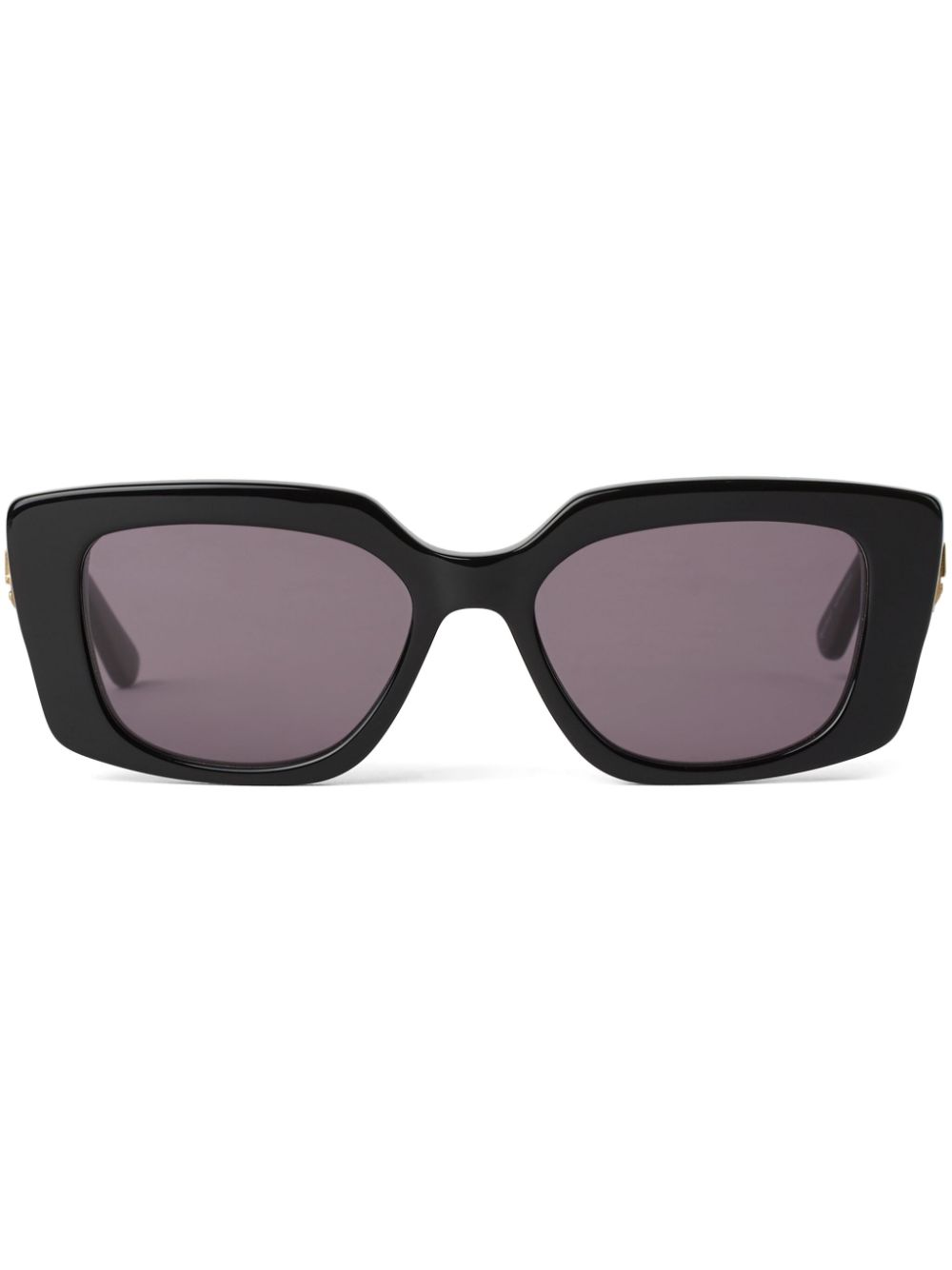 Karl Lagerfeld Heritage rectangle-frame sunglasses - Black von Karl Lagerfeld