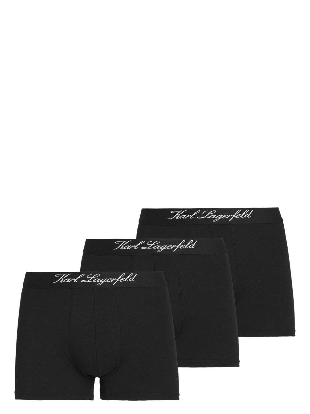 Karl Lagerfeld Hotel Karl boxers (pack of three) - Black von Karl Lagerfeld