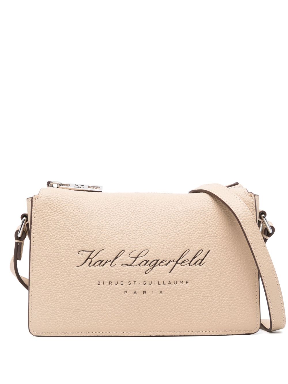 Karl Lagerfeld Hotel Karl shoulder bag - Neutrals von Karl Lagerfeld