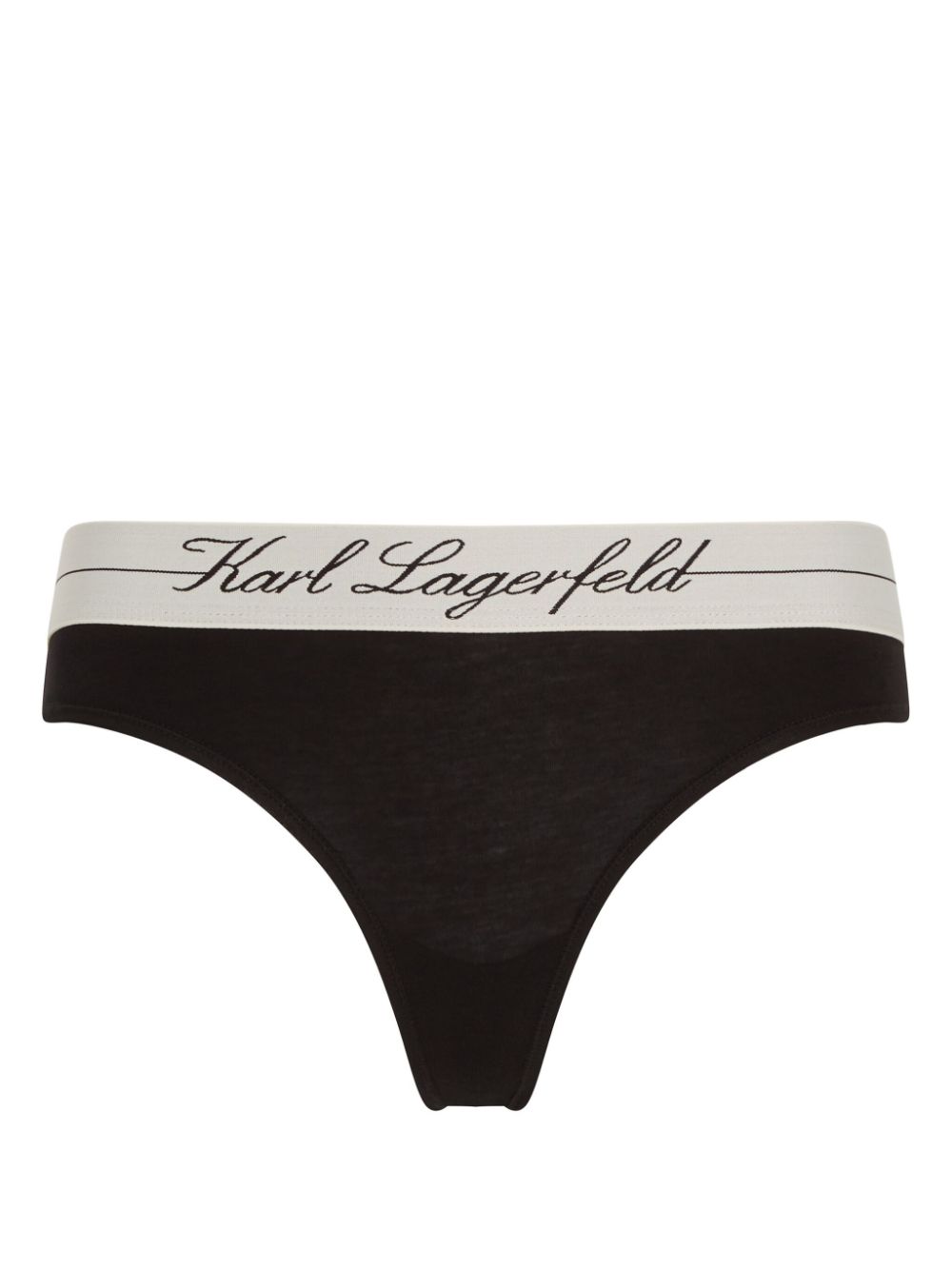 Karl Lagerfeld Hotel Karl thongs - Black von Karl Lagerfeld