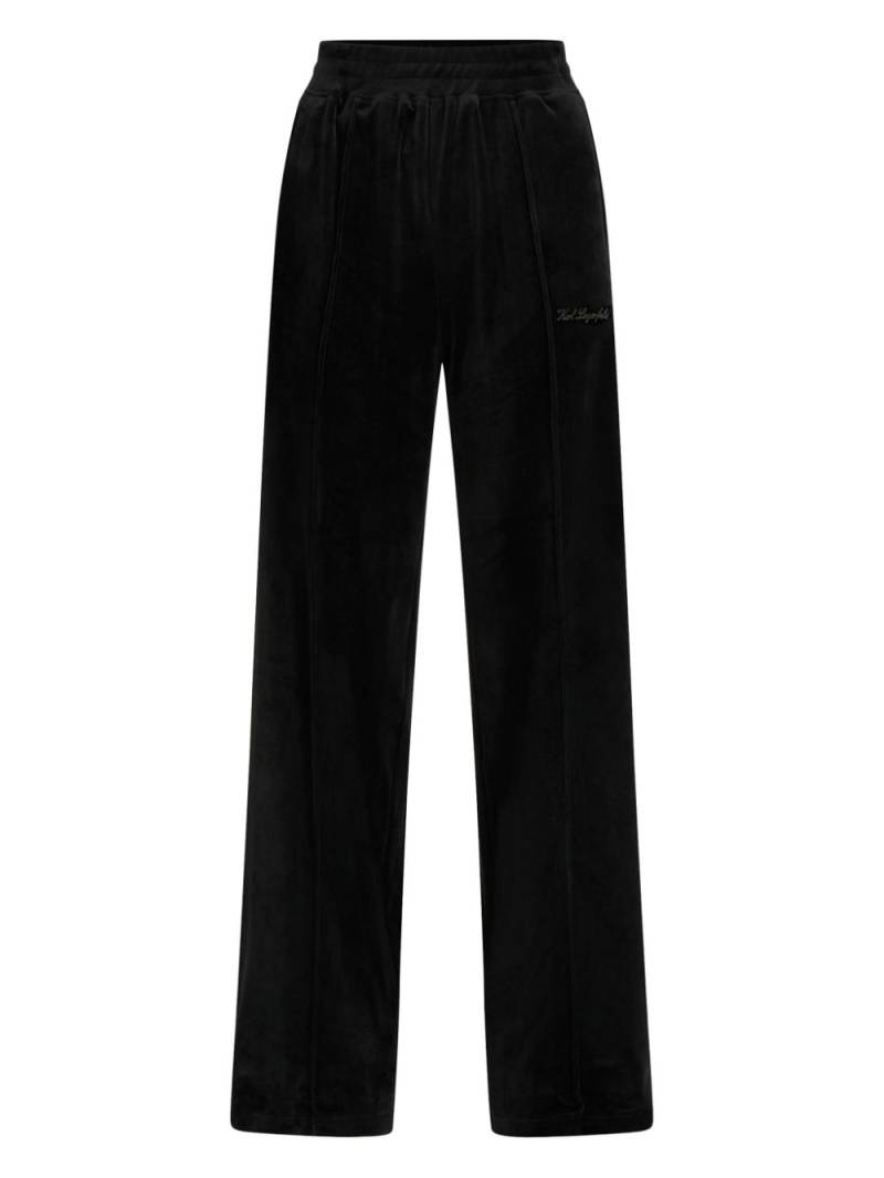 Karl Lagerfeld Hotel Karl track pants - Black von Karl Lagerfeld