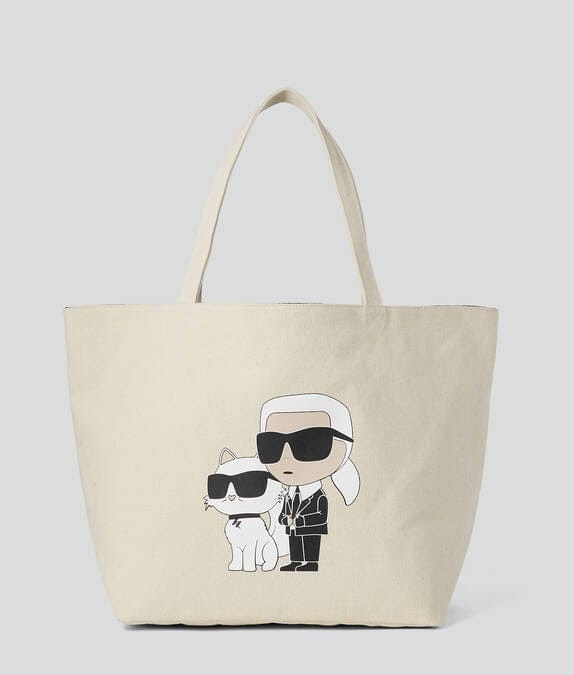 Karl Lagerfeld IKONIC K&C CANEVAS SHOPPER-0 Einmalige Grösse von Karl Lagerfeld