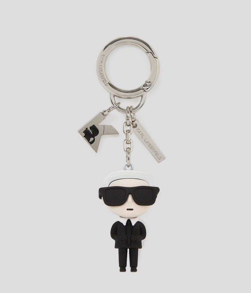 Karl lagerfeld IKONIK KARL 3D KEYCHAIN-0 Einmalige Grösse von Karl lagerfeld