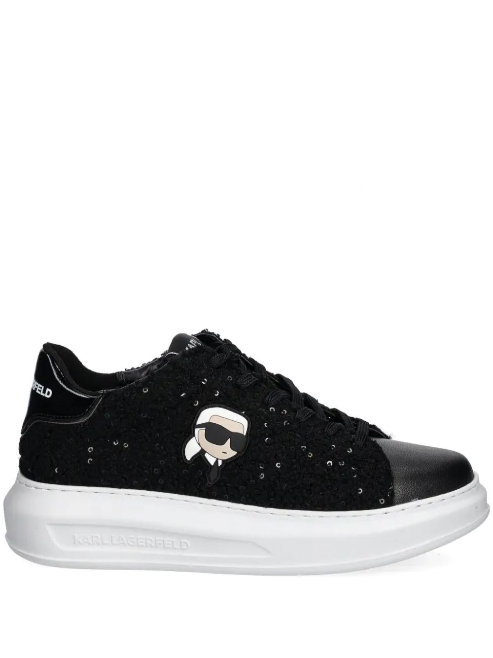 Karl Lagerfeld Ikon NFT Kapri sneakers - Black von Karl Lagerfeld