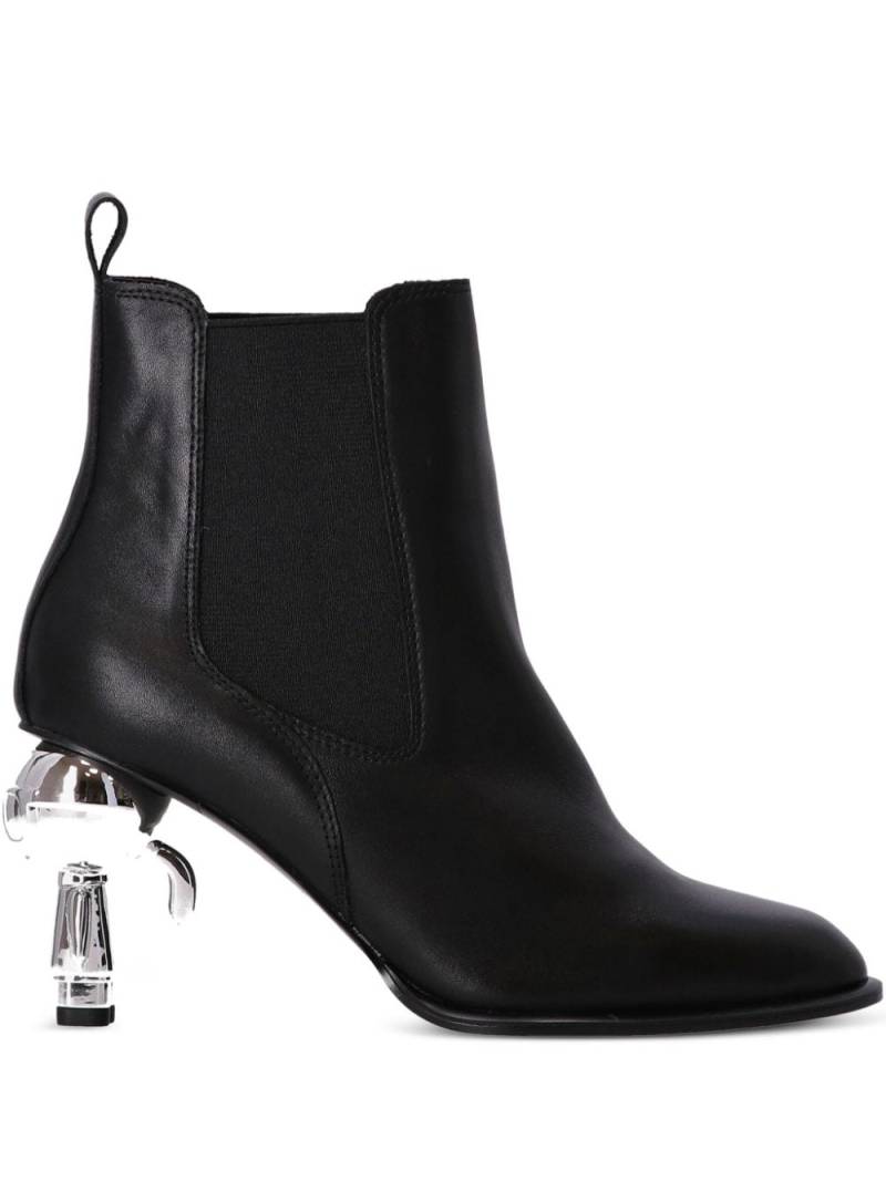 Karl Lagerfeld Ikon-heel Gore ankle boots - Black von Karl Lagerfeld