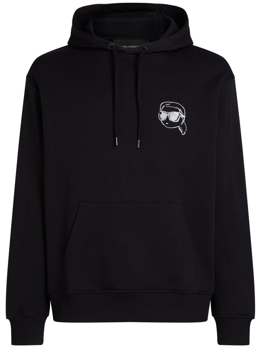 Karl Lagerfeld Ikon hoodie - Black von Karl Lagerfeld