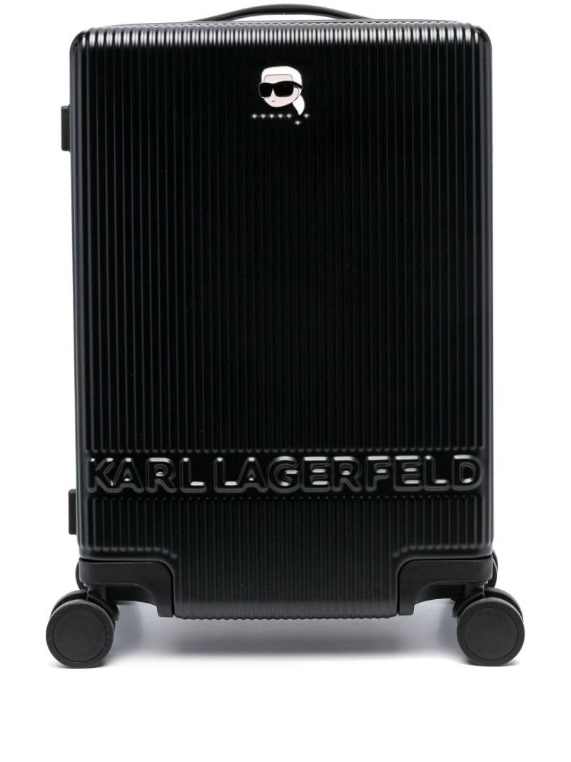 Karl Lagerfeld Ikon trolley case - Black von Karl Lagerfeld