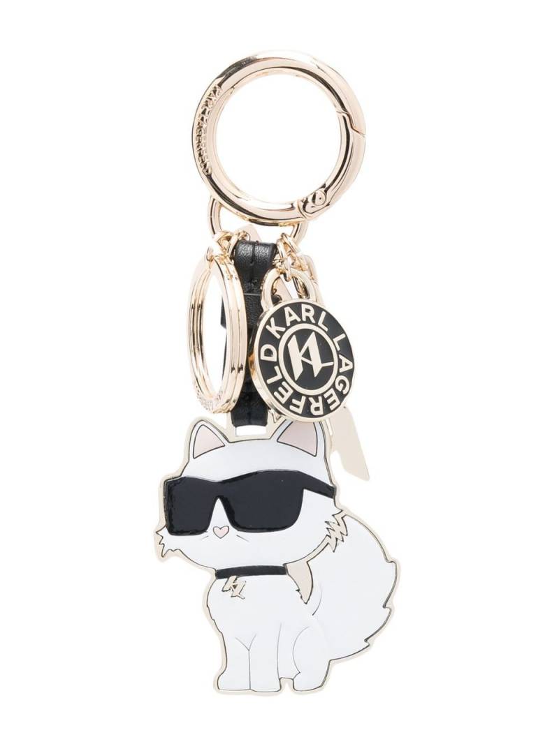 Karl Lagerfeld Ikon Choupette keychain - Gold von Karl Lagerfeld