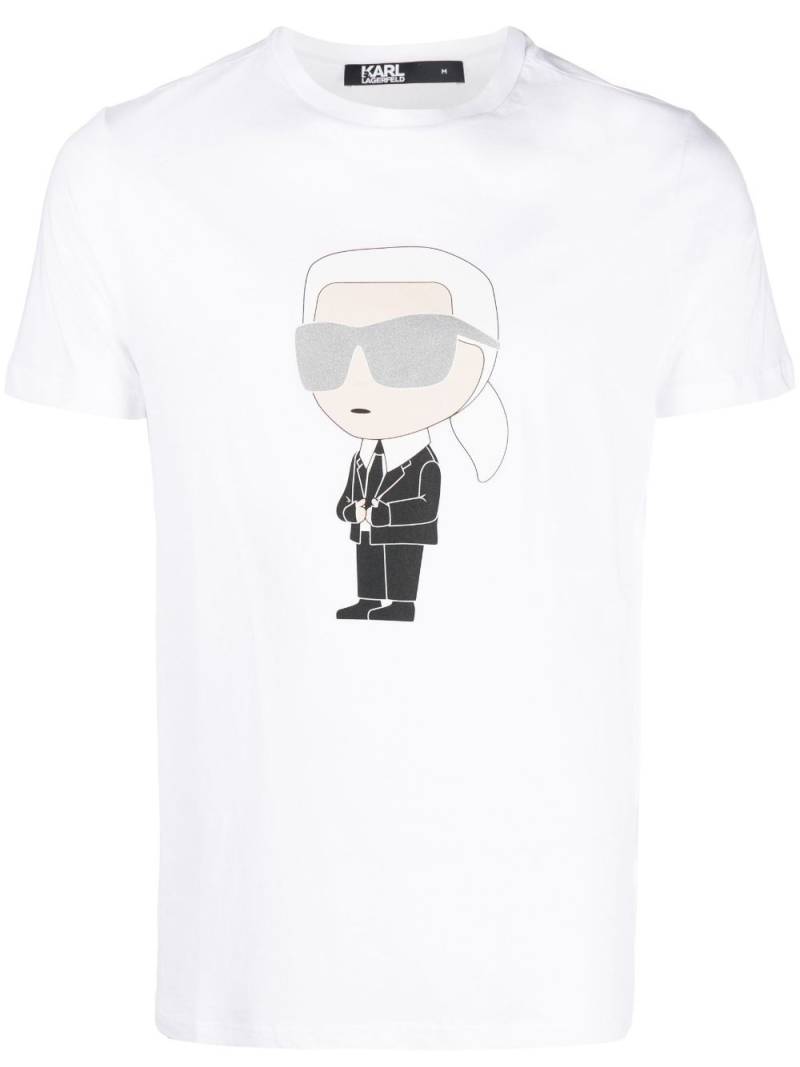 Karl Lagerfeld Ikonik 2.0 T-Shirt - White von Karl Lagerfeld