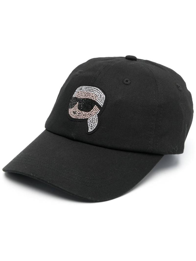 Karl Lagerfeld Ikonik 2.0 cap - 999 BLACK von Karl Lagerfeld