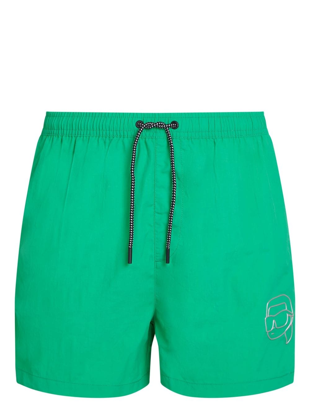 Karl Lagerfeld Ikon swim shorts - Green von Karl Lagerfeld