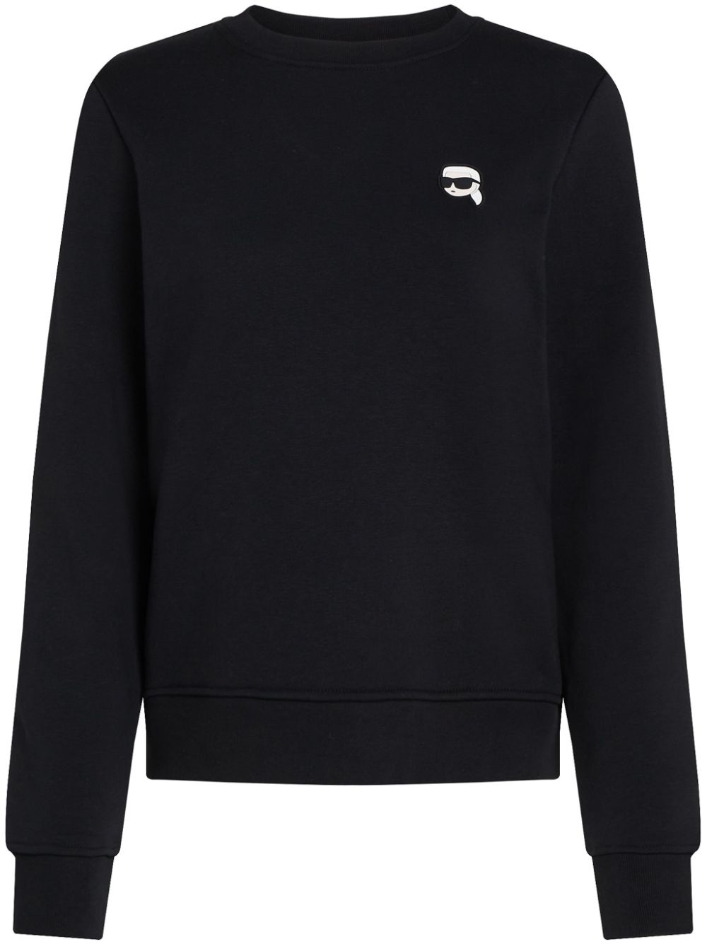 Karl Lagerfeld Ikonik Patch sweatshirt - Black von Karl Lagerfeld