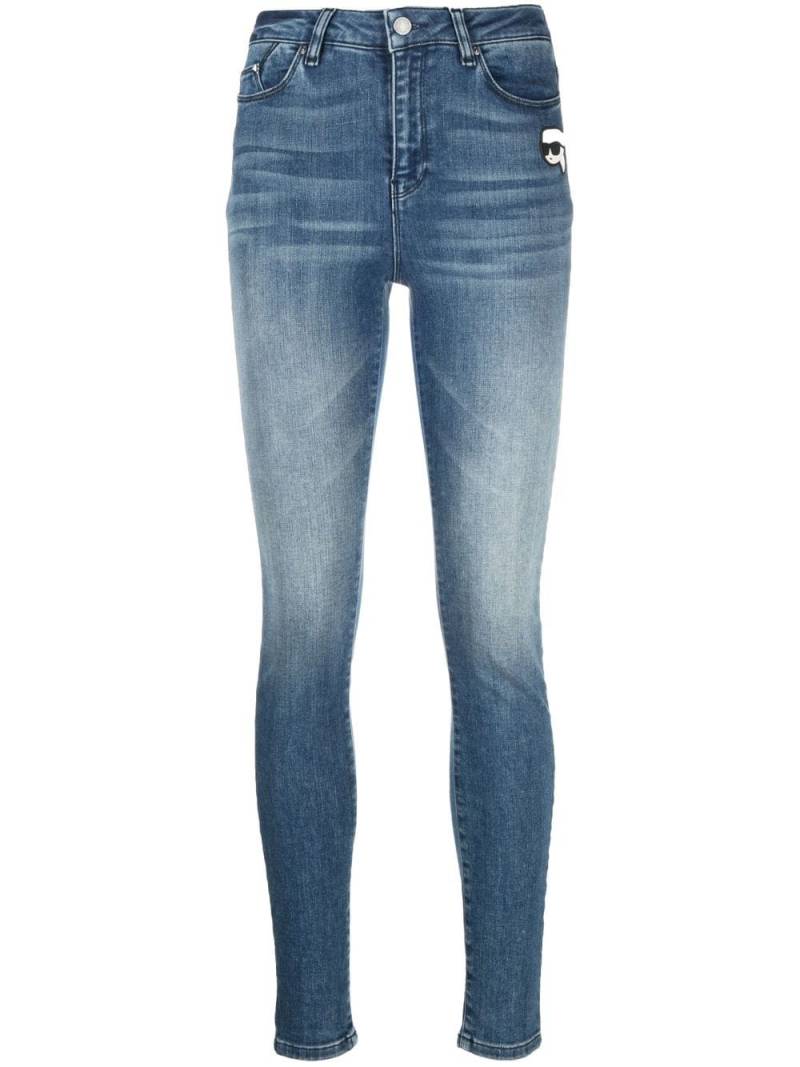 Karl Lagerfeld Ikonik 2.0 skinny jeans - Blue von Karl Lagerfeld