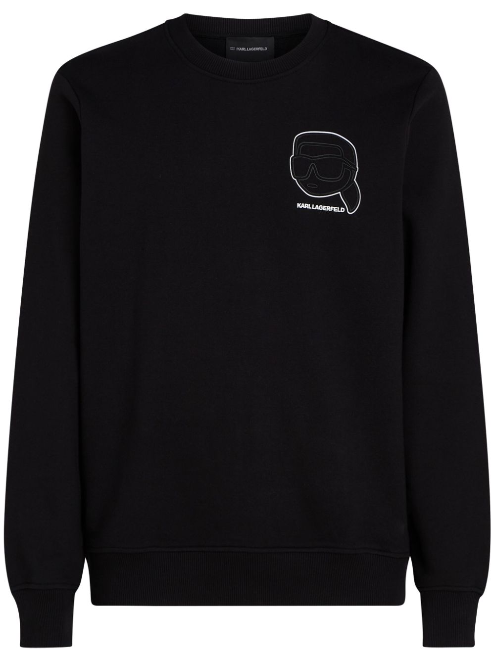 Karl Lagerfeld Ikon sweatshirt - Black von Karl Lagerfeld