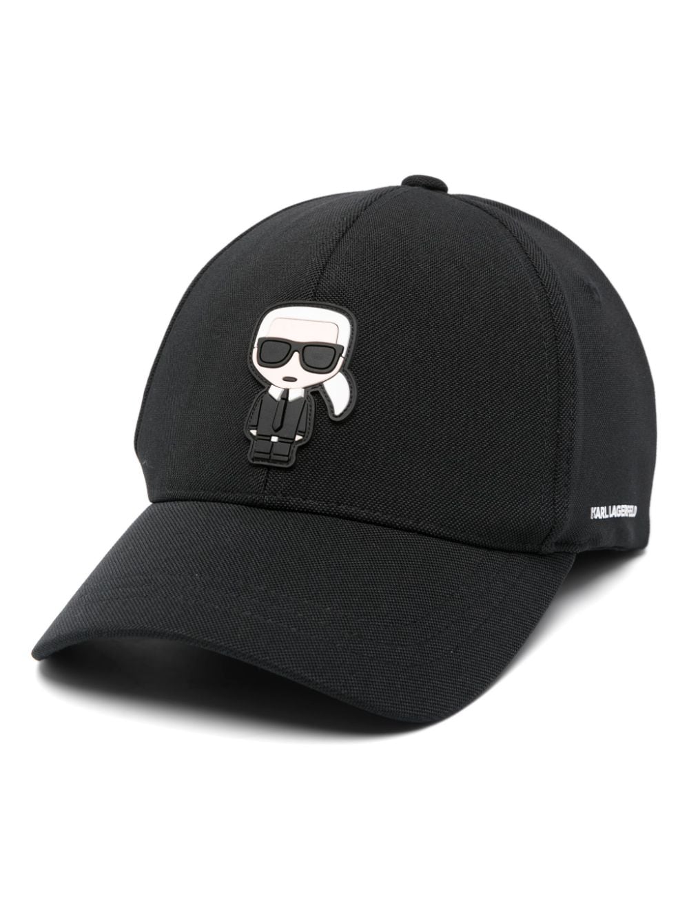 Karl Lagerfeld Ikonik Karl cap - Black von Karl Lagerfeld