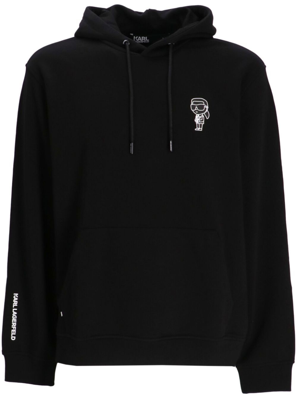 Karl Lagerfeld Ikonik Karl hoodie - Black von Karl Lagerfeld