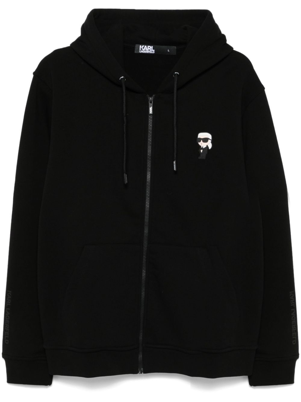 Karl Lagerfeld Ikonik Karl hoodie - Black von Karl Lagerfeld