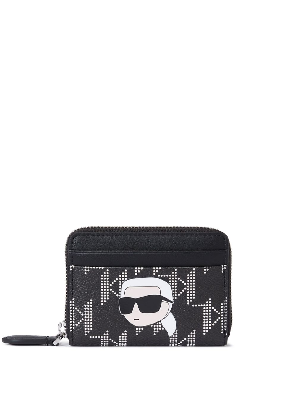 Karl Lagerfeld Ikonik Monogram wallet - Black von Karl Lagerfeld