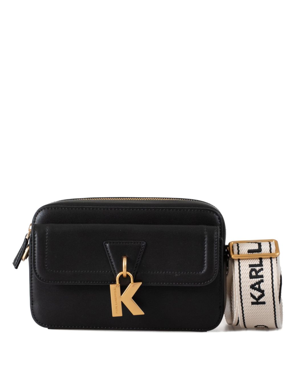 Karl Lagerfeld Ikonik crossbody bag - Black von Karl Lagerfeld