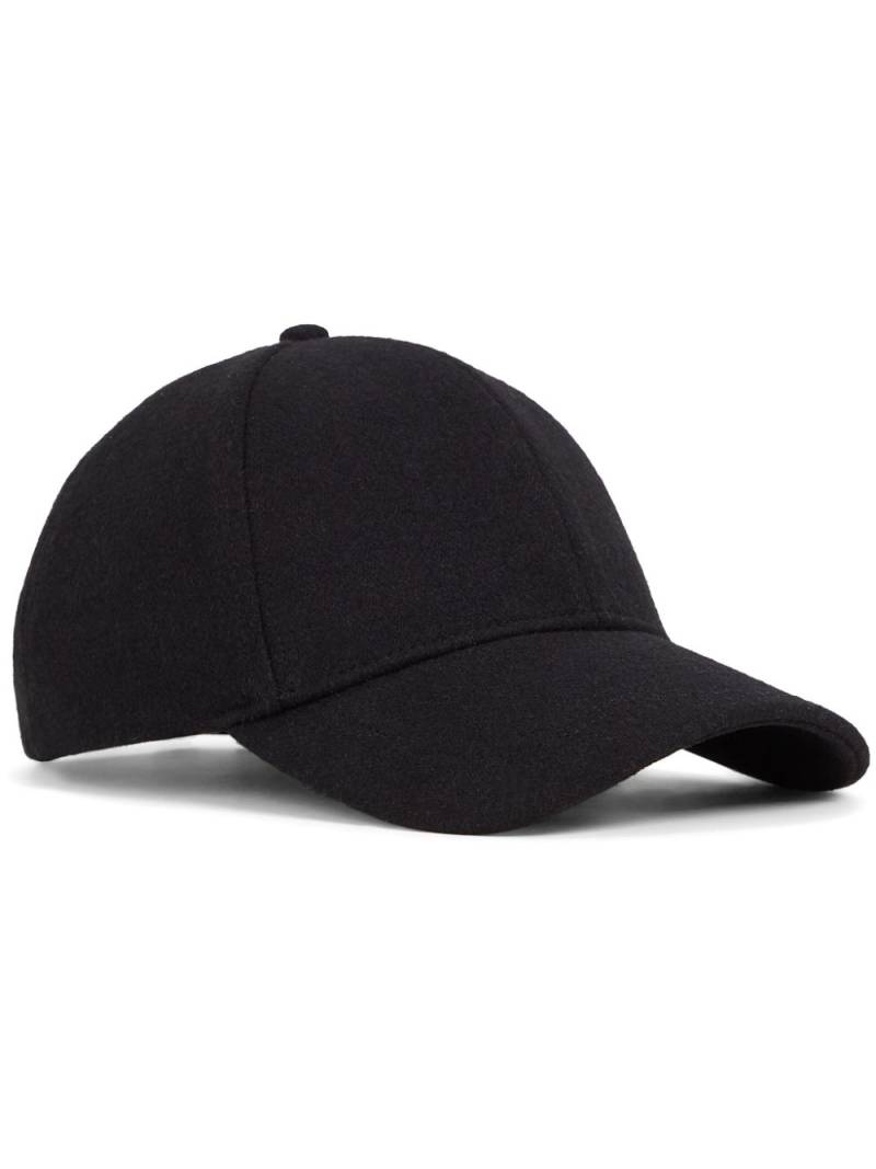 Karl Lagerfeld Ikon wool cap - Black von Karl Lagerfeld